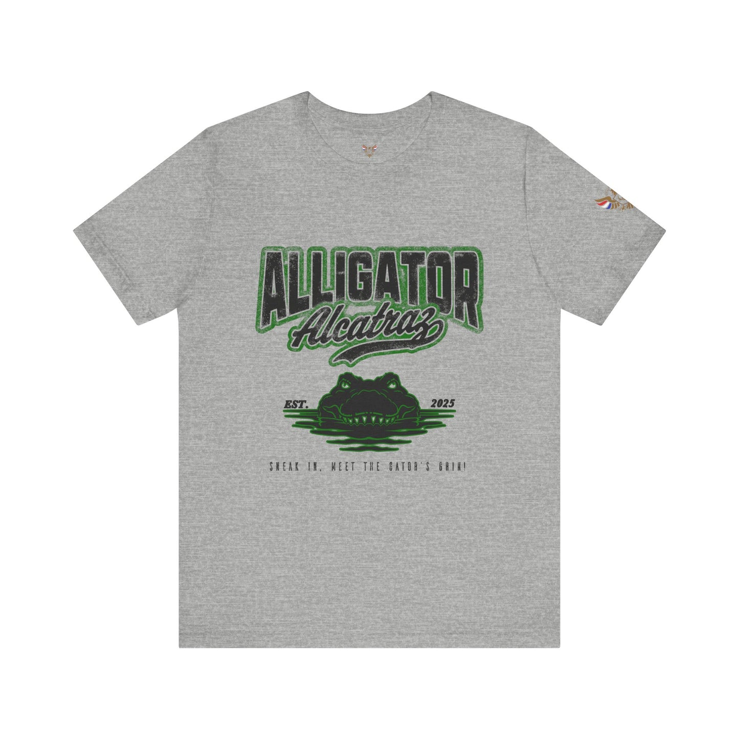 ALLIGATOR ALCATRAZ: Due Process with Teeth | CONSTITUTIONAL COMMISSION Unisex Short Sleeve Tee