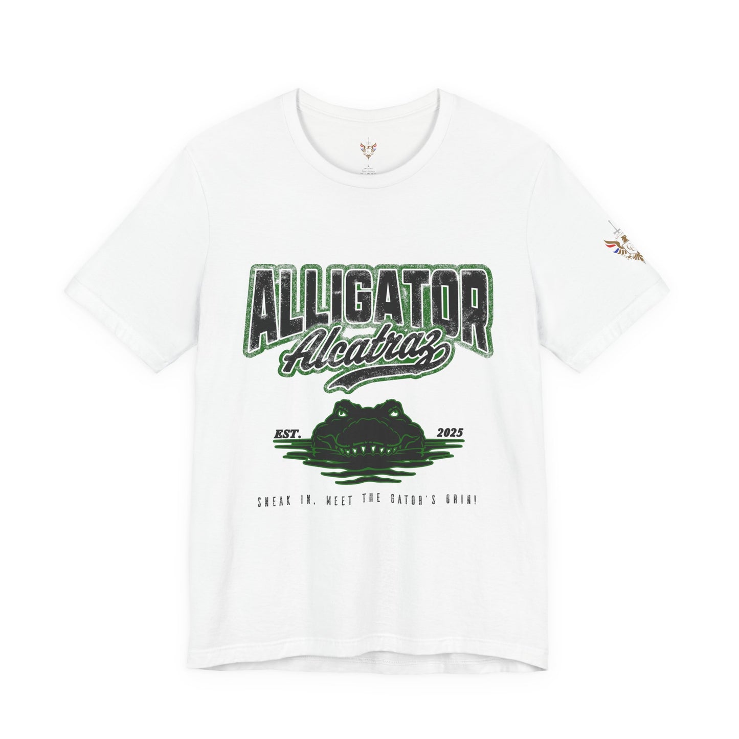 ALLIGATOR ALCATRAZ: Due Process with Teeth | CONSTITUTIONAL COMMISSION Unisex Short Sleeve Tee