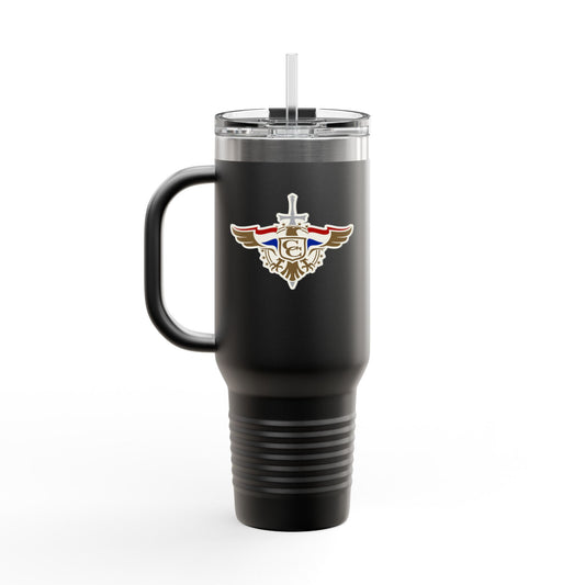 CONSTITUTIONAL COMMISSION | The Liberty Tumbler – 40 oz - Perfect for Road Trips, Camping, Outdoor Adventures, Coffee Lover Gift, Travel Buddy