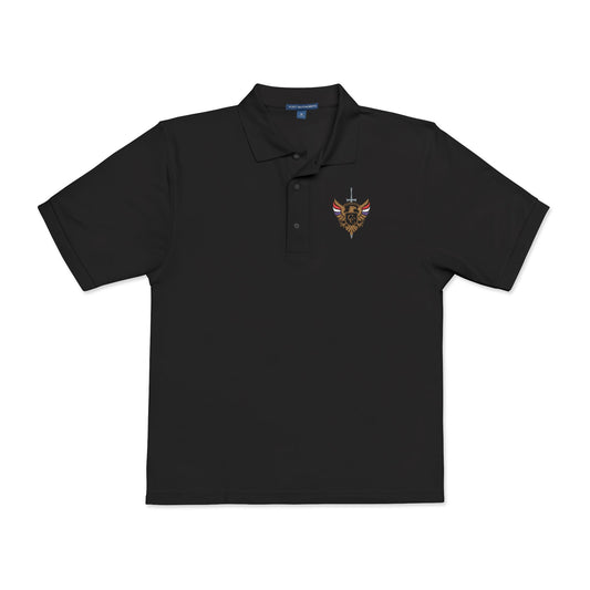 Constitutional Commission | Embroidered Polo Polo Shirt, Casual Dress Shirt