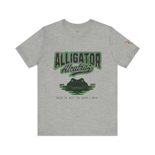 ALLIGATOR ALCATRAZ: Due Process with Teeth | CONSTITUTIONAL COMMISSION  Unisex Short Sleeve Tee